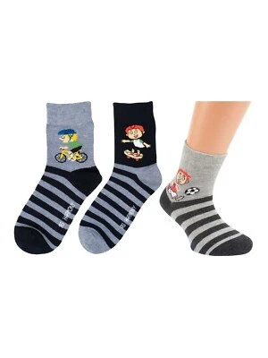 By Riese Kids Strumpf " Kleiner Athlet, Socken für Jungen, 3er Pack