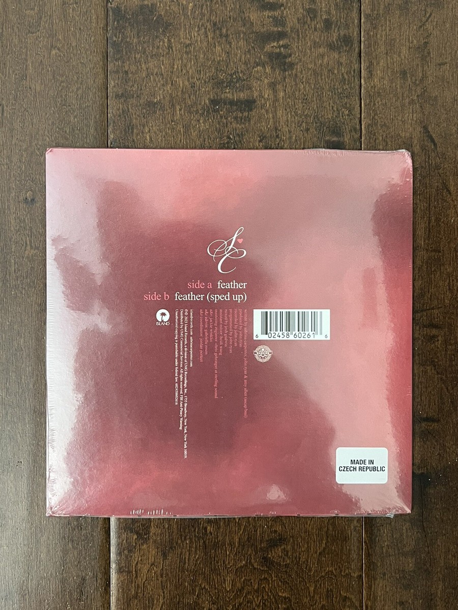 洋楽 sabrina carpenter Feather 7\" Pink Vinyl Sabrina Carpenter Feather 7