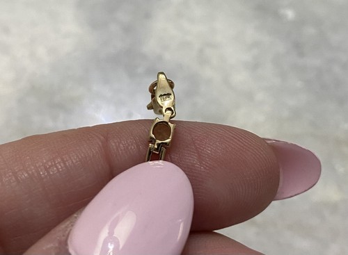 Beautiful 10k Yellow Gold Peridot Tennis Bracelet - Picture 5 of 6