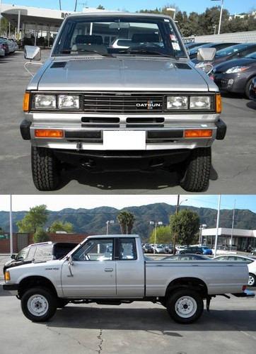 Door Handle Outside Metals Chrome RH/LH FOR NISSAN 720,DATSUN 720 1980-1986 - Picture 3 of 3