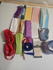 New ListingA Lot Of 16, Sewing Notions, Bias Tape, Lace, Vintage Floral Trim