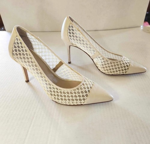 Decolte Ann Taylor High Heal taglia 8 avorio - Foto 1 di 7
