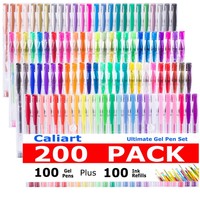 Gel Pens Coloring Set Adult Color Books Drawing Writing Art Set Of 200 Pack Bulk on sale Gel Pens Coloring Set Adult Color Books Drawing Writing Art Set Of 200 Pack Bulk on sale