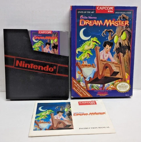 Little Nemo: The Dream Master (NES, 1990) COMPLETE TESTED No Sticker VGS