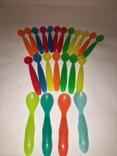 23 Take & Toss Infant Baby Spoons 4M+ BPA Free - 第 1/1 張圖片