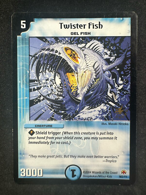 Duel Masters M2 Twister Fish McDonald's Promo LP