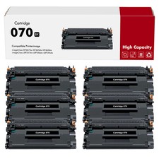 6 PACK CRG 070 Toner for Canon 070 ImageCLASS MF462dw MF461dw LBP241dw MF465dw