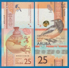 ARUBA 25 Florin P 22a, 2019 UNC ( P 22 a )