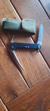 Bundeswehr Bordmesser Marine Taschenmesser Marlspieker German deck knife Army