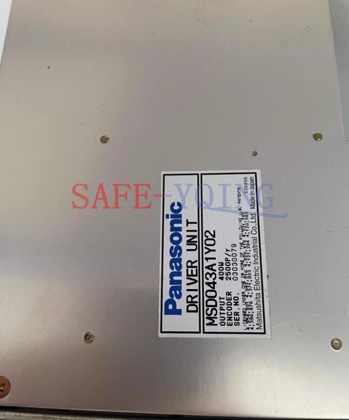 Used 1PC PANASONIC MSD043A1Y02 DRIVER UNIT | eBay Used 1PC PANASONIC MSD043A1Y02 DRIVER UNIT | eBay