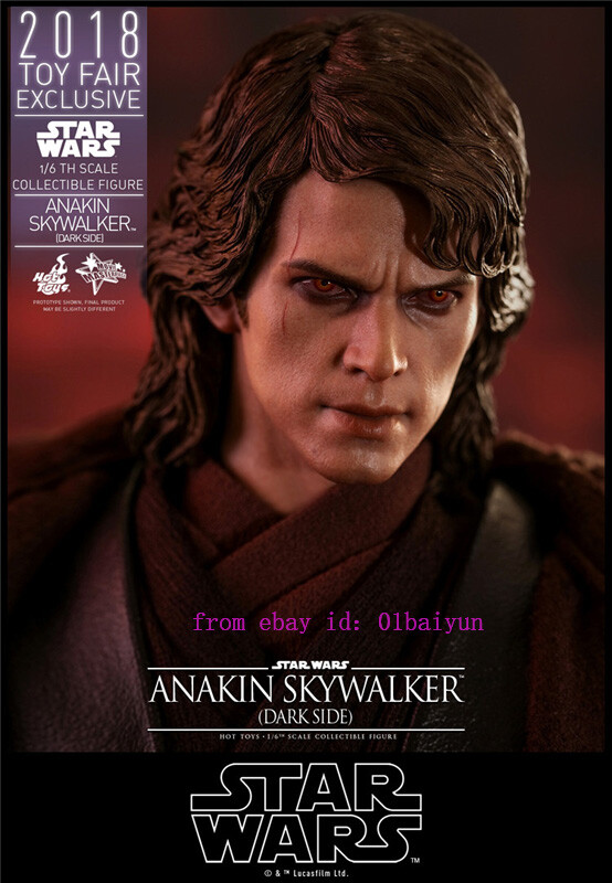 Perfect Hot Toys Mms486 1/6 Star Wars Episode Iii Anakin Skywalker