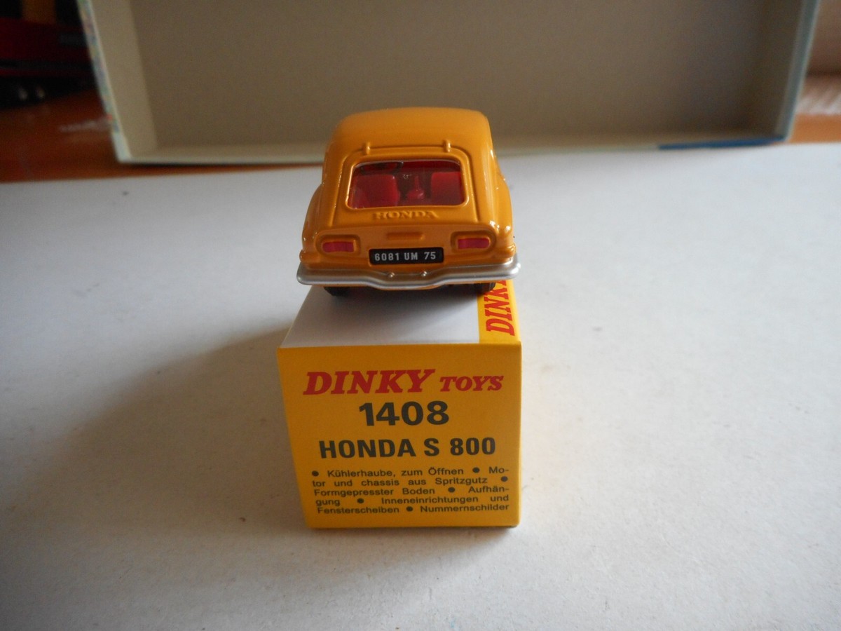 Honda S800 jaune Dinky Toys n°1408 Meccano France - Collection