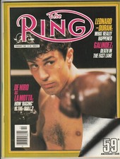 THE RING MAGAZINE ROBERT De NIRO AS JAKE LaMOTTA COVER FEBRUARY 1981