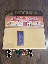 Vintage PARCHEESI Deluxe Edition 1982 Game Selchow Righter - Complete