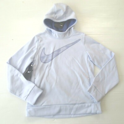 white and purple nike hoodie