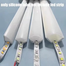 V-Shape Silicone Tube Flexible Waterproof Channel System for LED Strip Light