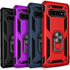 For Samsung Galaxy S10 S10E Plus Case Phone Cover Shockproof+ Tempered Glass