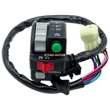 Left Handlebar Switch Start Stop Headlight for Yamaha Grizzly 660 YFM660 05-2008