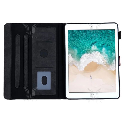 Für iPad 5/6. 9,7" 7/8/9. 10,2" Air Pro 11 mini Business-Stil Leder Smart Hüllen - Bild 8 von 54
