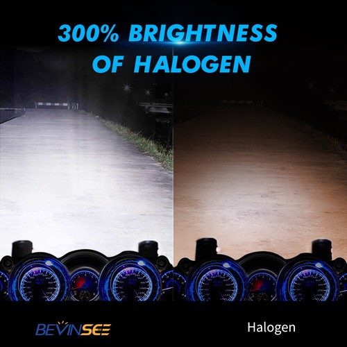 Bevinsee 881 H27W/2 LED Headlight Fog Light Globes 3000LM 100W DRL Bulbs White - Picture 7 of 8