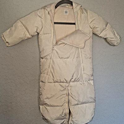 Soft Fleece Baby Gap Down Snowsuit GAP Baby Infant Snowsuit Hood