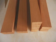 Pack of 4 Quartersawn Spanish Cedar Neck Blanks for Guitar   30" x 4" x 1  1/8"