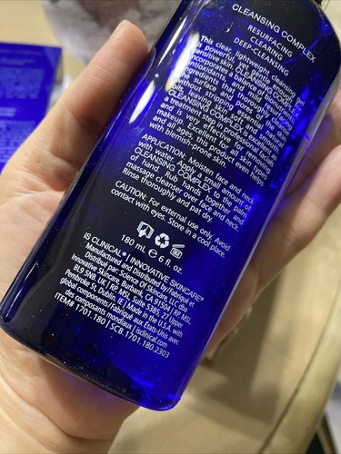iS Clinical Cleansing Complex 6 fl oz 180 ml Full Size New in Box - Picture 12 of 12