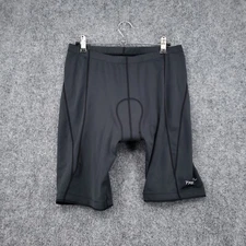 Trayl Cycling Shorts Mens M Medium Black Padded Biking Stretch Pull On Cyclewear
