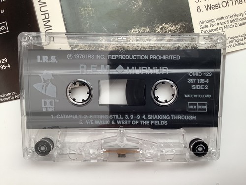 2x REM Cassette Tape Albums FABLES OF THE RECONSTRUCTION & MURMUR 1983/85 IRS EX - Picture 11 of 11
