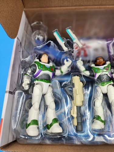 Disney Lightyear Space Rangers vs Zyclops Clash Pack 5" Figure Set Mattel 2021 - Picture 2 of 9