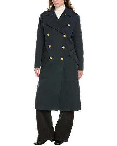 Rag & Bone Salute Jackie Twill Double Breasted Jacket Sz XXS Military Coat NEW