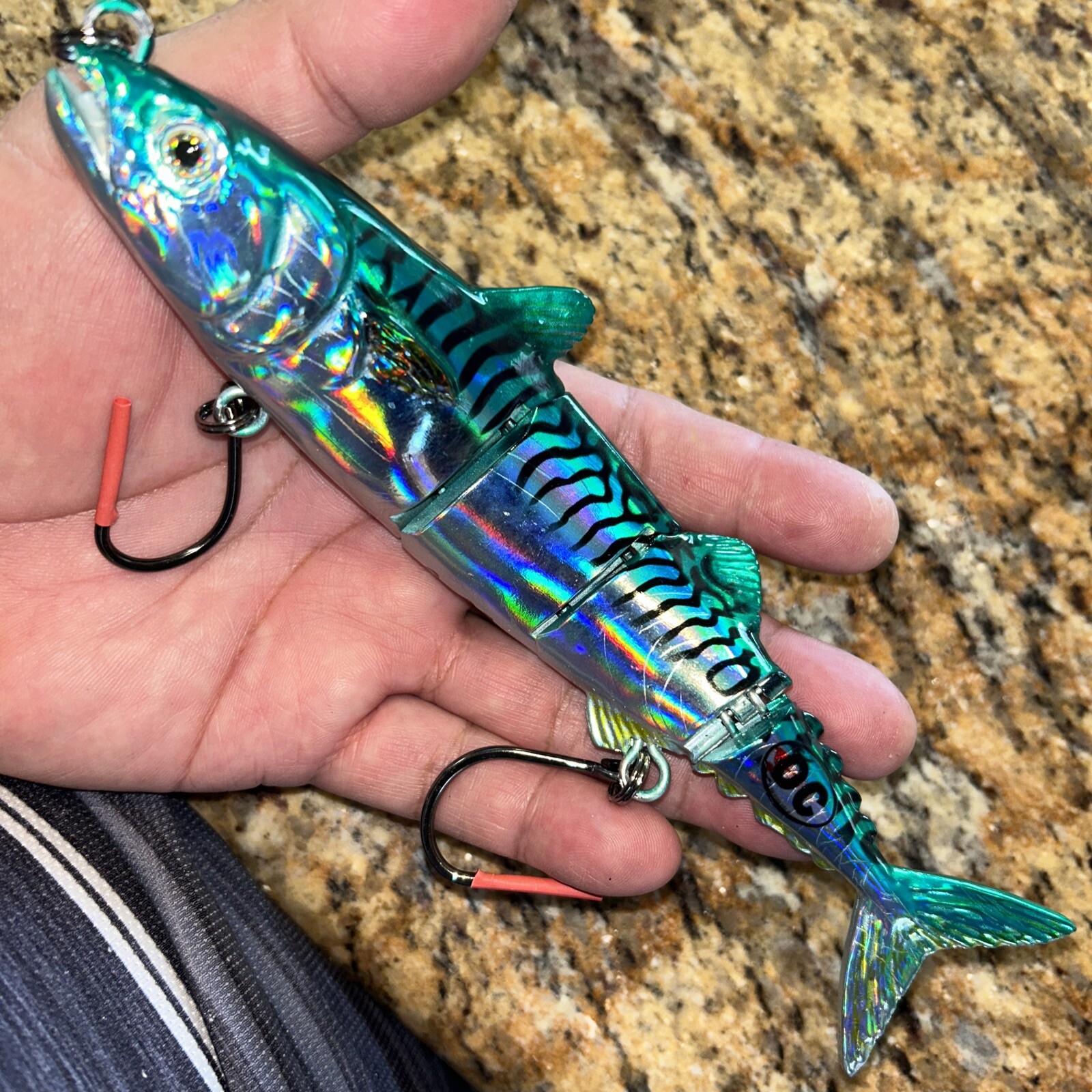 MACKEREL LURE LASER  The Original OC Swimbait 8-1/4 in. 2-3/4 oz. Medium - Image 3