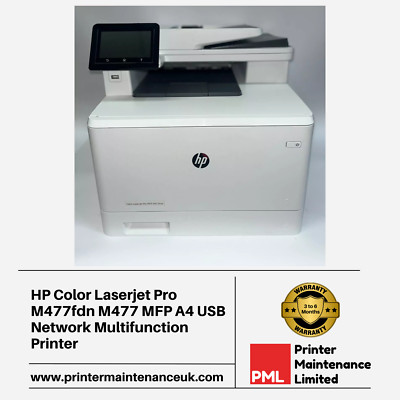 HP Color LaserJet Pro M477fdn M477 MFP A4 USB Multifunktionsdrucker + Garantie