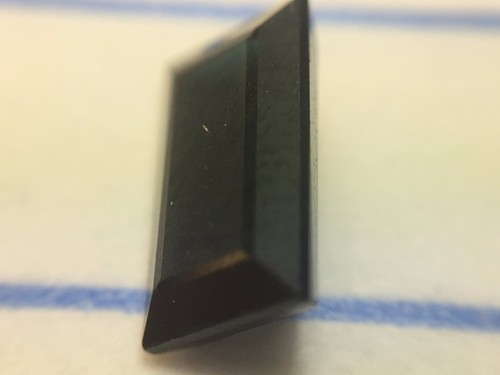 1.15 ct Rare Natural Rectangle-cut Blue-Green VVS Indicolite Tourmaline - Picture 6 of 10