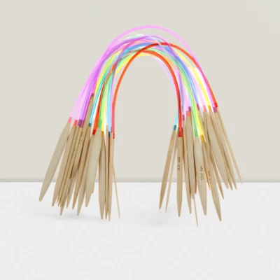 Rundstricknadeln für Socken+ Bambus+ Länge 40cm+ verschiedene Größen