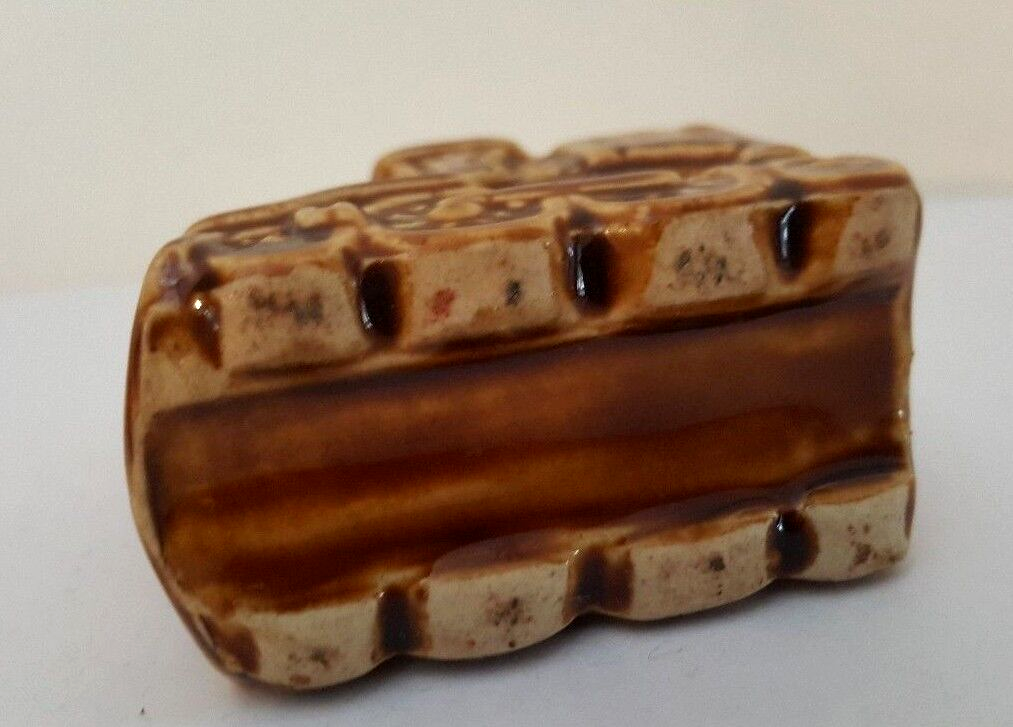 Australian Pottery Souvenir Puffing Billy Train Novelty Ashtray Smoking