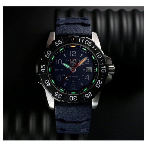 Genuine Luminox Navy Seal Steel Quartz Watch Men 45mm 200M Made in Swiss 3253CB - Picture 3 of 10