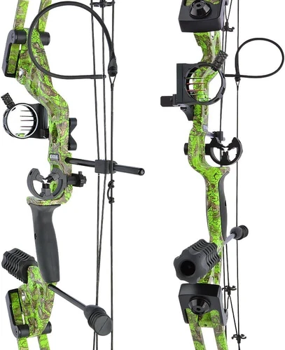 Adjustable 30-60lbs Compound Bow Set Archery Hunting Right Left Shooting Fishing - Picture 13 of 42
