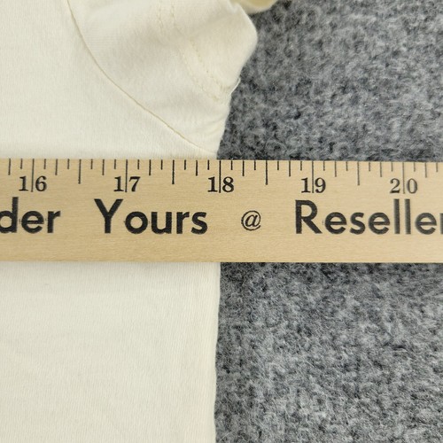 Vans Shirt Girl's Large Beige Off The Wall Graphic Tee Short Sleeve Top Stretch - Picture 10 of 12