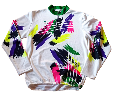 Vintage Cycling jersey shirt 80s Atala Campagnolo Castelli Vintage Cycling jersey shirt 80s Atala Campagnolo Castelli