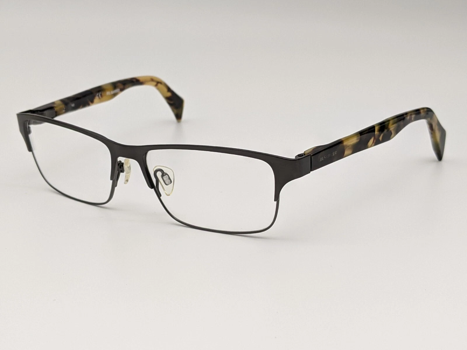 Jil Sander JS2144 060 Eyeglasses Frames: Brown Tortoise 54 15 140 (NEW)