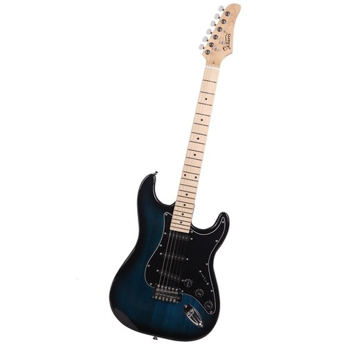 GST Stylish Electric Guitar Kit with Black Pickguard Dark Blue - Picture 6 of 16