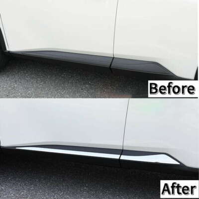 ソ*コ様 Nissan Moulding 62410-R0310 62411-R Chrome Door Side Body Lower Moldings Trim Kit For Nissan Rogue/X