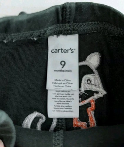 4 Pc's 2 Boys Size 6-9 Months 1-Pc Shirts & 9 Months Gray Hoodie & Knit Pants - 第 14/24 張圖片
