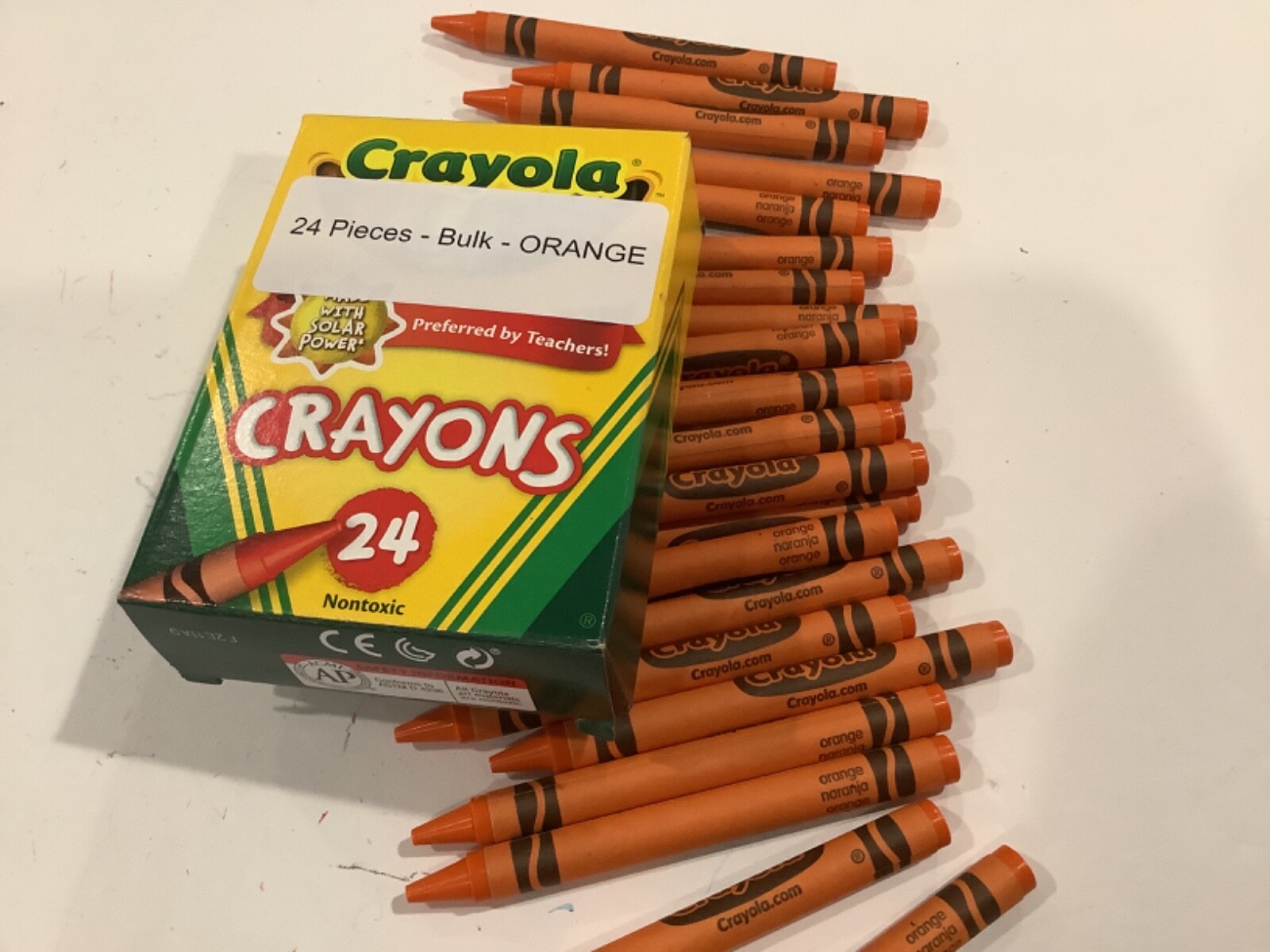 Crayola® Bulk Crayons, Brown, 12/Box