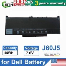 J60J5 Battery For Dell Latitude E7270 E7470 Series Laptop R1V85 451-BBSX 451 US