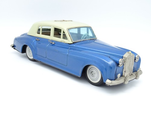 Bandai Toy Tin 25cm 1/20 - Rolls Royce Silver Cloud Blue - Picture 2 of 6