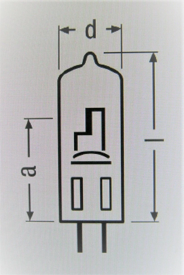 Osram 64386 200W 6.6A G6.35 Base Bi pin Aircraft Airfield Light Bulb 59078 - Image 3 of 4