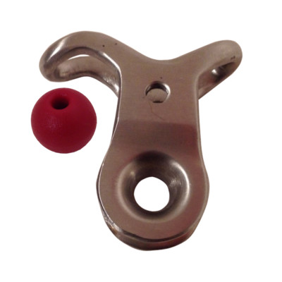 Ozone Stainless Steel Trimmer Bracket & Stopper Ball For Kiteboarding / Kitesurfing