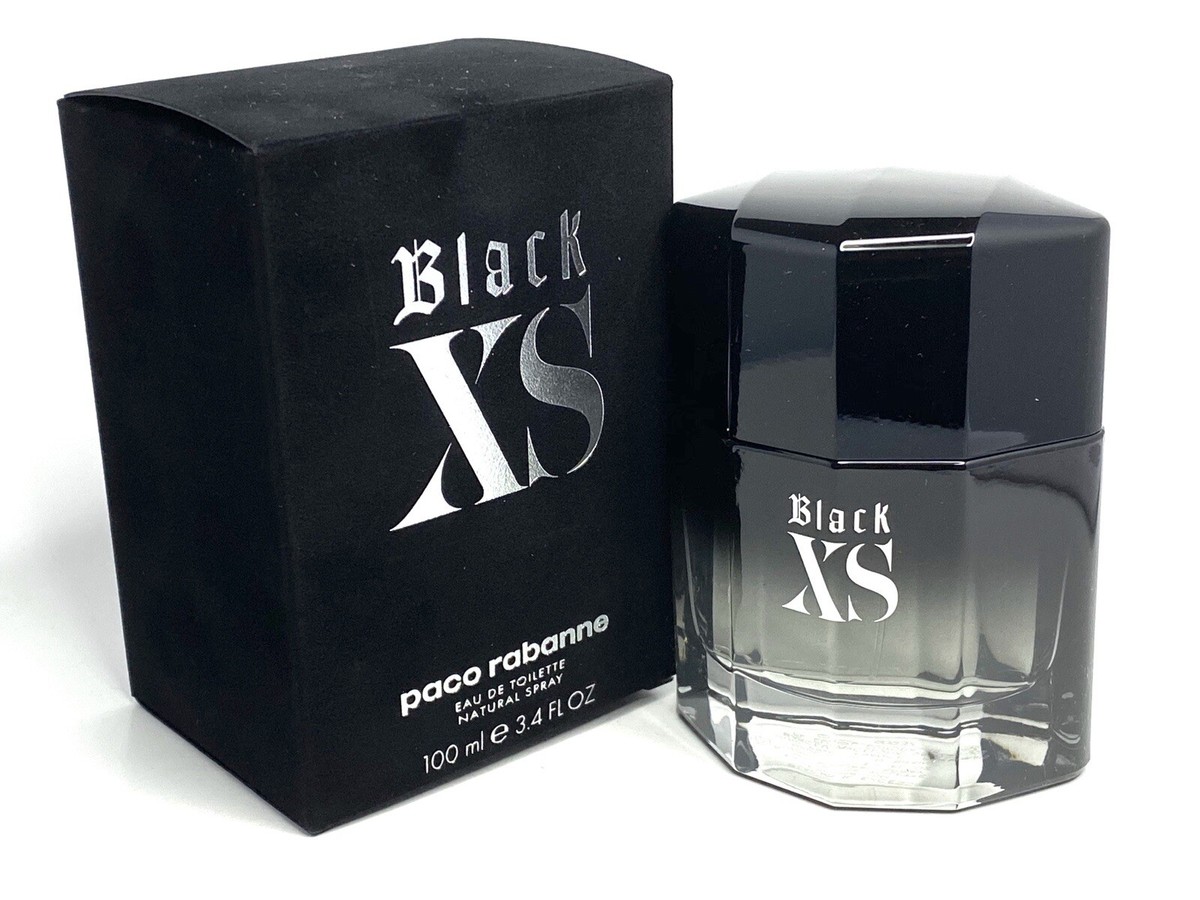 XS Black By Paco Rabanne 3.4 fl.oz Eau De Toilette Spray For Men